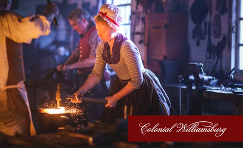 Colonial Williamsburg - Khuyến mãi Tháng Lịch sử Phụ nữ