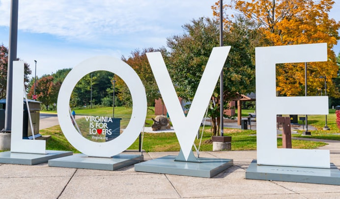 Virginia là nơi dành cho những người yêu thích nghệ thuật LOVE